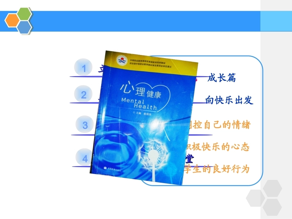 全国“创新杯”说课大赛心理健康类优秀作品：《向快乐出发—对消极情绪说再见》说课课件.ppt_第2页