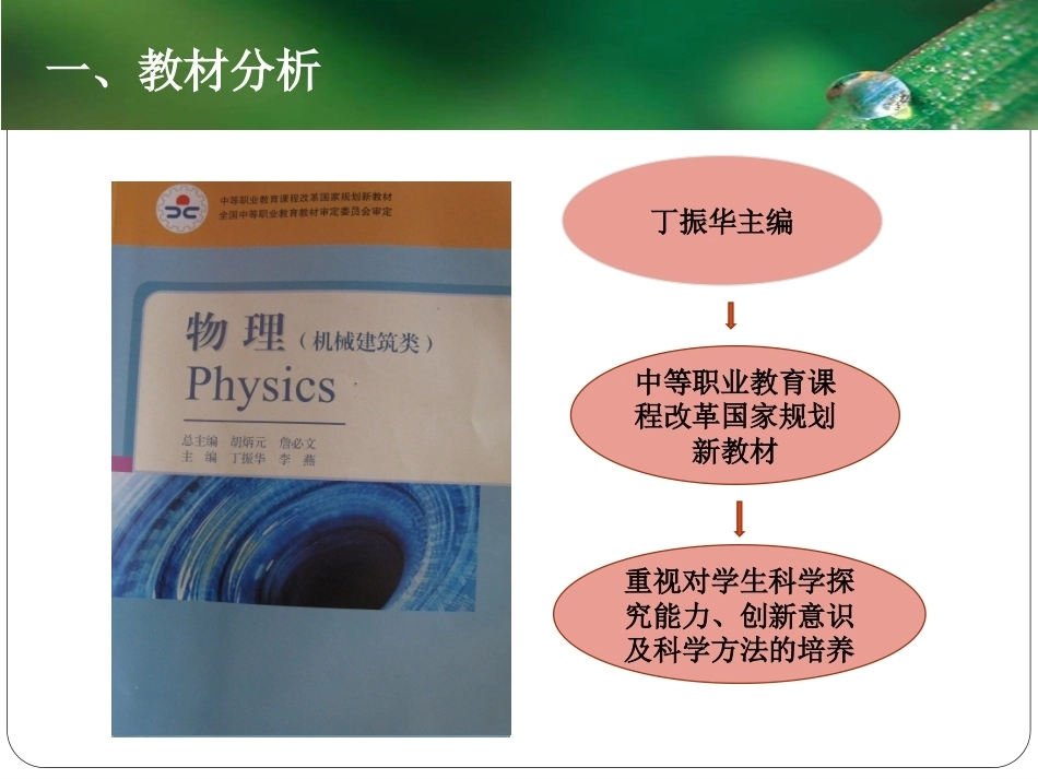 全国“创新杯”说课大赛物理类优秀作品：自由落体运动说课.ppt_第3页