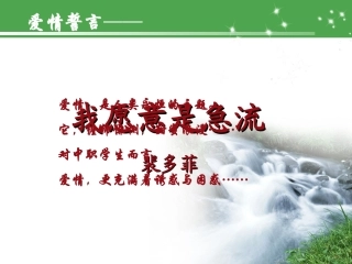 全国“创新杯”说课大赛语文类优秀作品：急流说课课件.ppt