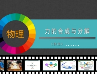 全国“创新杯”说课大赛物理类优秀作品：《力的合成与分解》说课课件.ppt