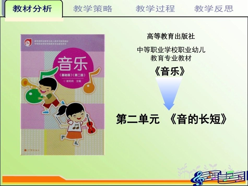 全国“创新杯”说课大赛学前教育类优秀作品：音的长短说课课件.ppt_第3页