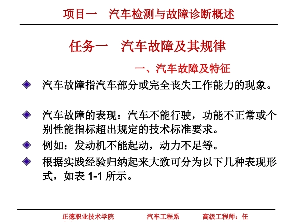 汽车检测与故障诊断一体化全套课程教学课件.ppt_第3页