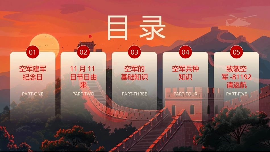 中国空军建军节PPT宣传.pptx_第2页