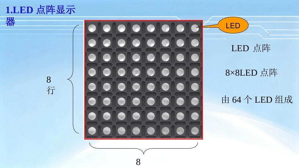 单片机原理及接口技术项目化教程（第2版）：项目4LED广告字显示屏的设计PPT教学课件.pptx_第3页