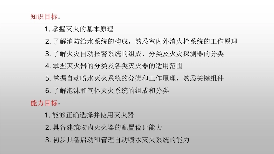 防火防爆技术（第2版）：第3章灭火机理及灭火装备PPT教学课件.pptx_第2页