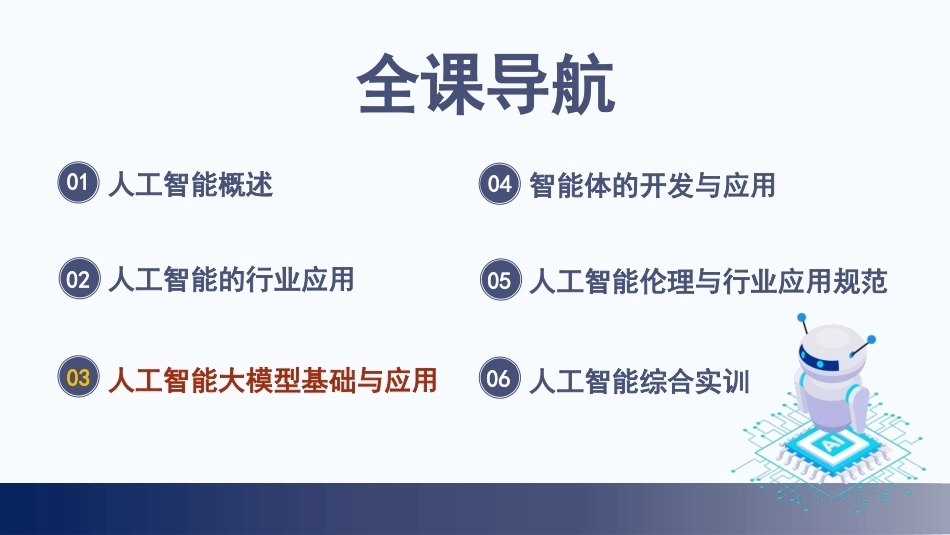 人工智能通识：模块3人工智能大模型基础与应用PPT教学课件.pptx_第2页