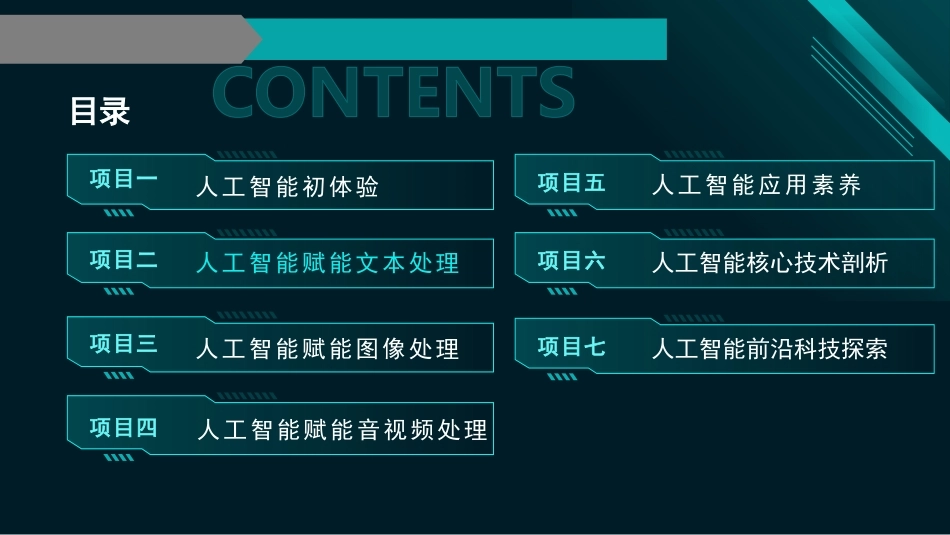 人工智能应用基础：项目二大模型赋能文本处理PPT教学课件.pptx_第2页