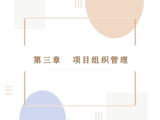 项目管理：3.项目组织管理PPT教学课件.pptx