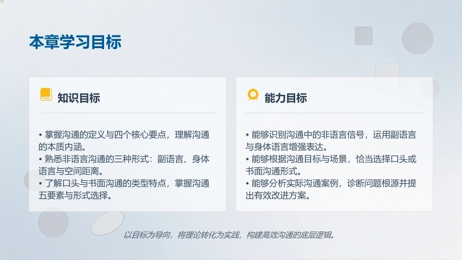 有效沟通实务（第4版）：第1章沟通的基本概念PPT教学课件.pptx_第2页
