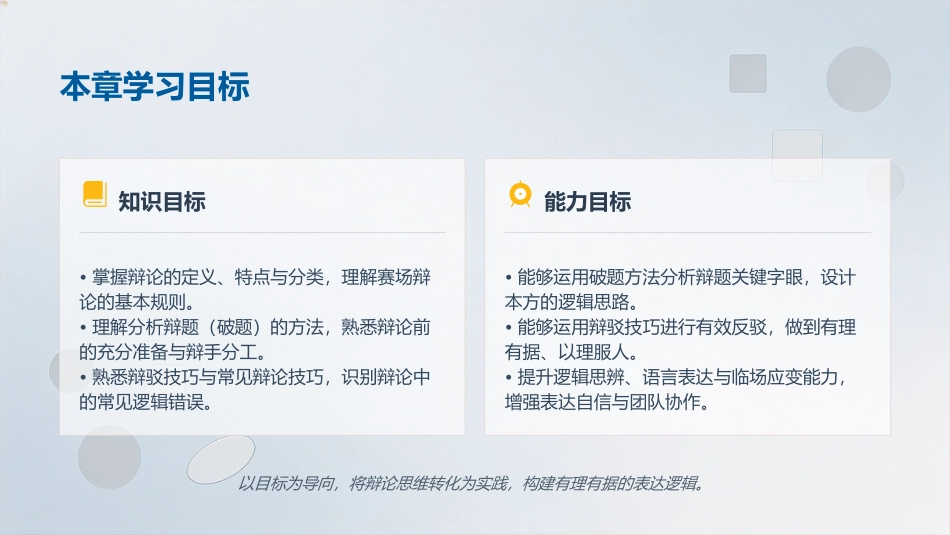 有效沟通实务（第4版）：第4章辩论技巧PPT教学课件.pptx_第2页