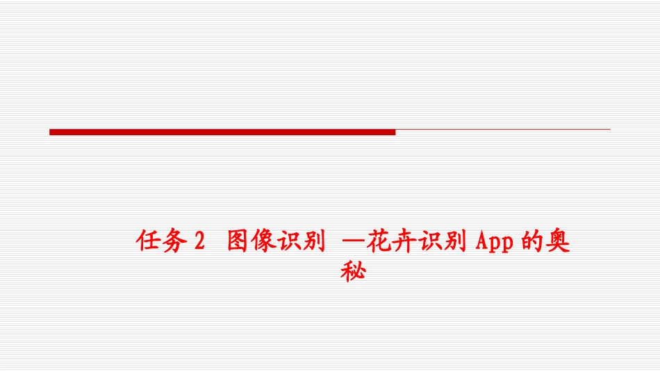 人工智能基础：图像识别PPT教学课件.pptx_第1页