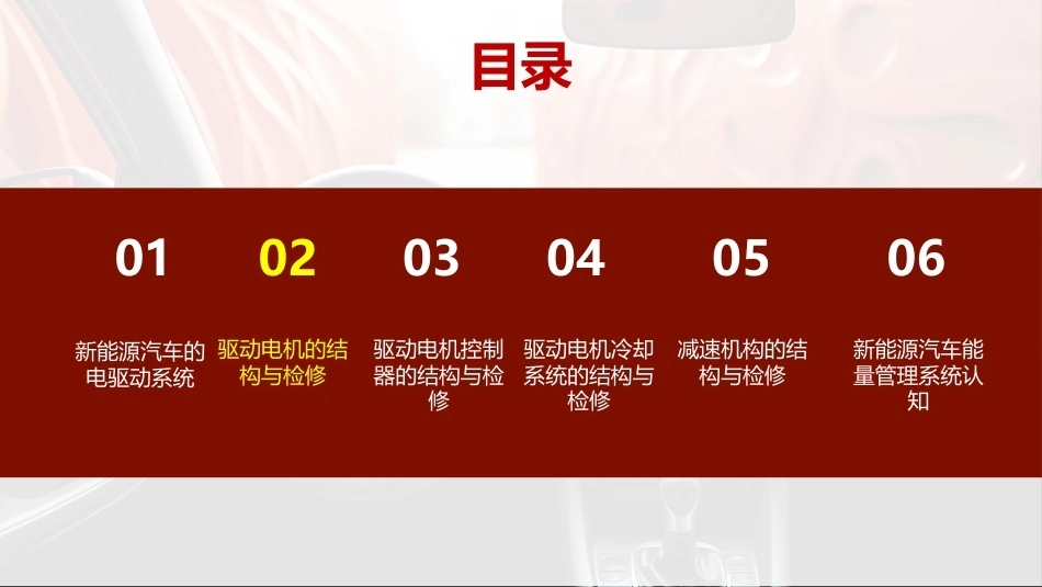 新能源汽车驱动电机及控制系统检修：项目2驱动电机的结构与检修PPT教学课件.pptx_第2页