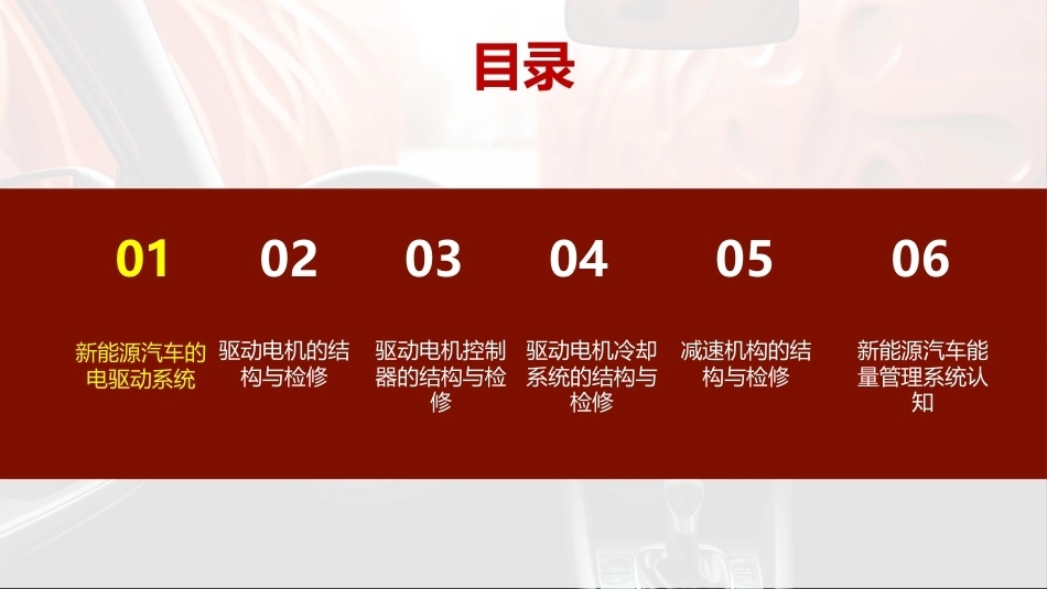 新能源汽车驱动电机及控制系统检修：项目1新能源汽车的电驱动系统PPT教学课件.pptx_第2页