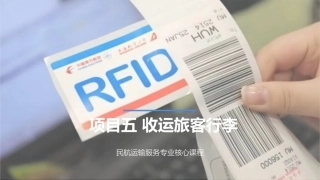 民航旅客地面服务：项目5收运旅客行李PPT教学课件.pptx