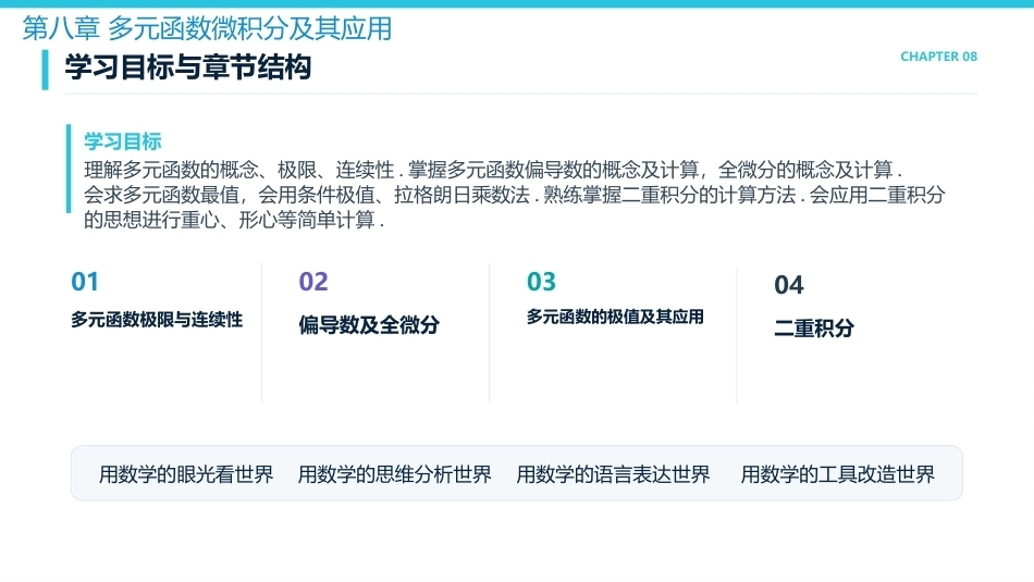 高等数学（航空类）：第8章多元函数微积分及其应用PPT教学课件.pptx_第2页