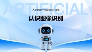 人工智能基础与应用：人工智能项目实践（中级）——图像识别应用PPT教学课件.pptx