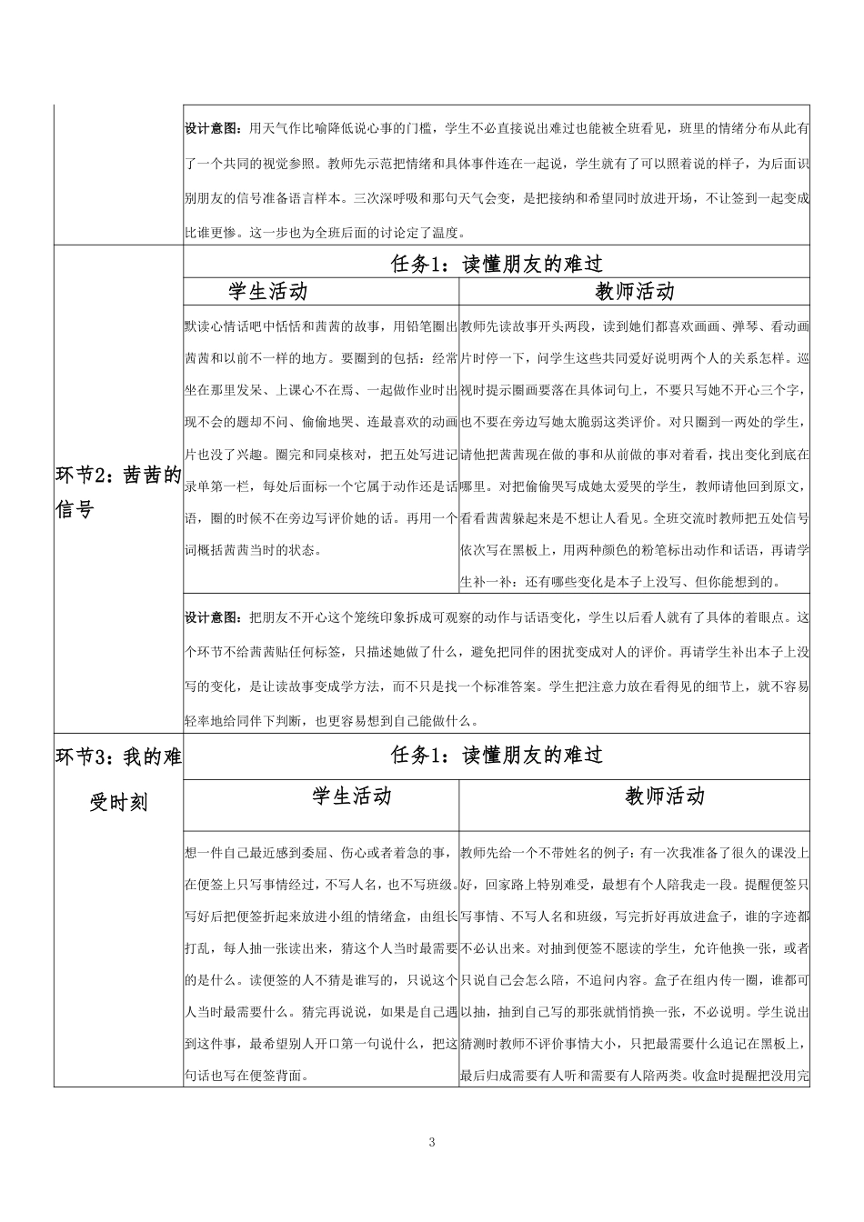 2026春北师大版心理健康六年级下册第三单元 珍爱感恩 从容启航·第32课 你快乐我快乐（第2课时）分课时教学设计[2012纲要2025修改].pdf_第3页