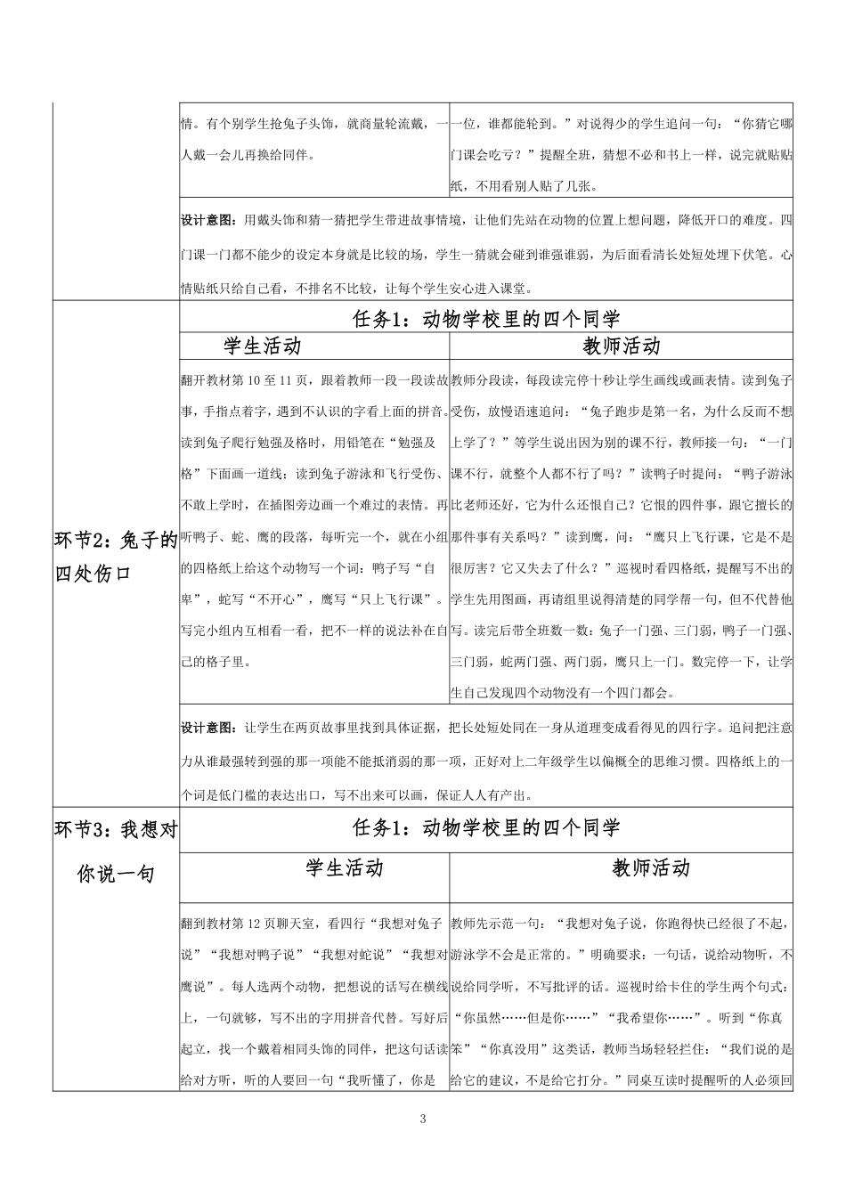 2026秋北师大版小学心理健康二年级上册第一单元 新学期适应与集体生活·第3课 说一说我自己（第1课时）分课时教学设计[2022课标2025修改].pdf_第3页
