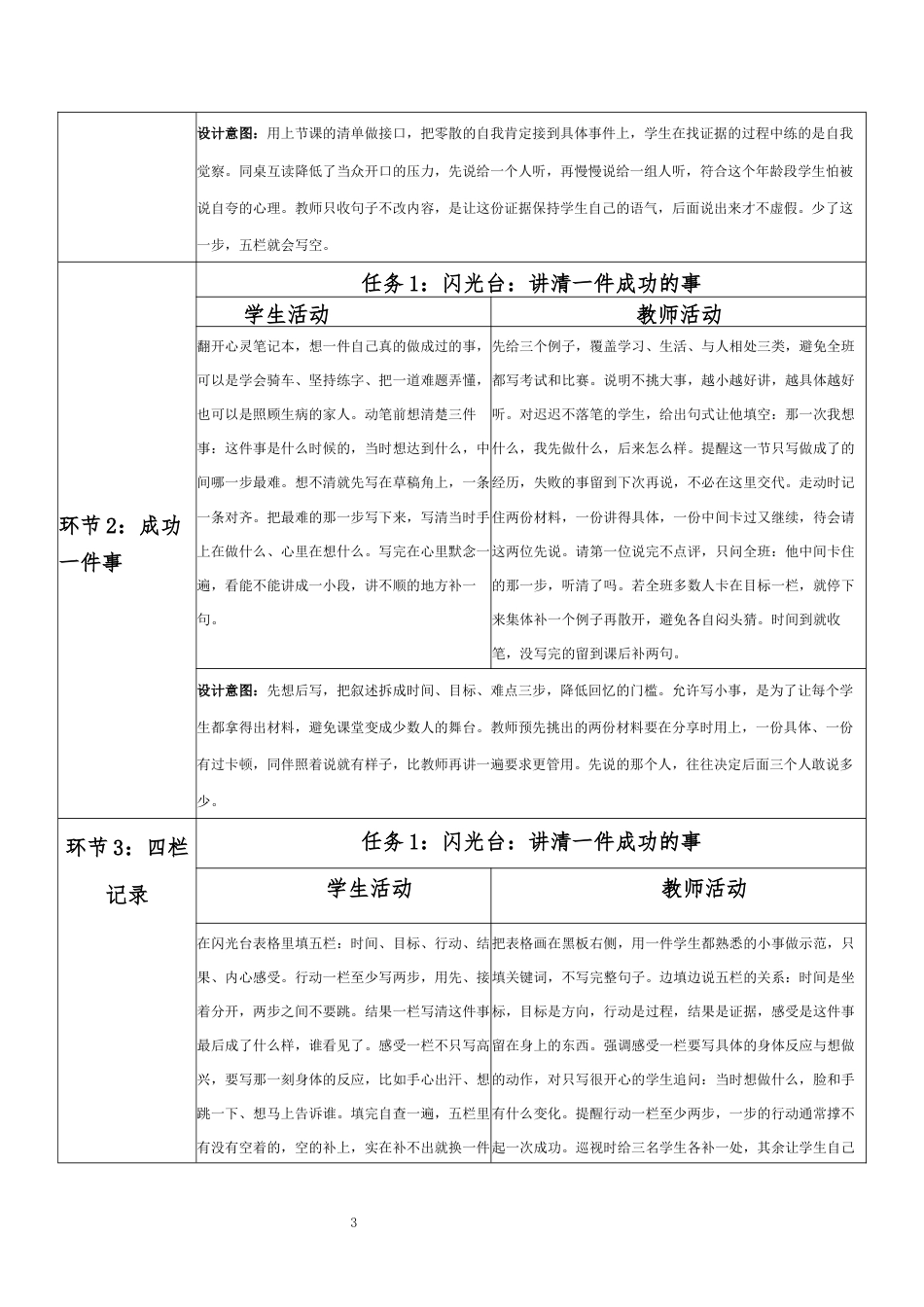 2026秋北师大版心理健康六年级上册第三单元 自我调适 温暖相处·第14课 欣赏自己（第2课时）分课时教学设计[2012纲要2025修改].docx_第3页