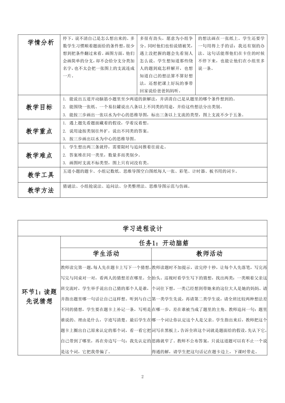 2027春北师大版心理健康三年级下册 分课时教学设计（整册合集）.pdf_第2页