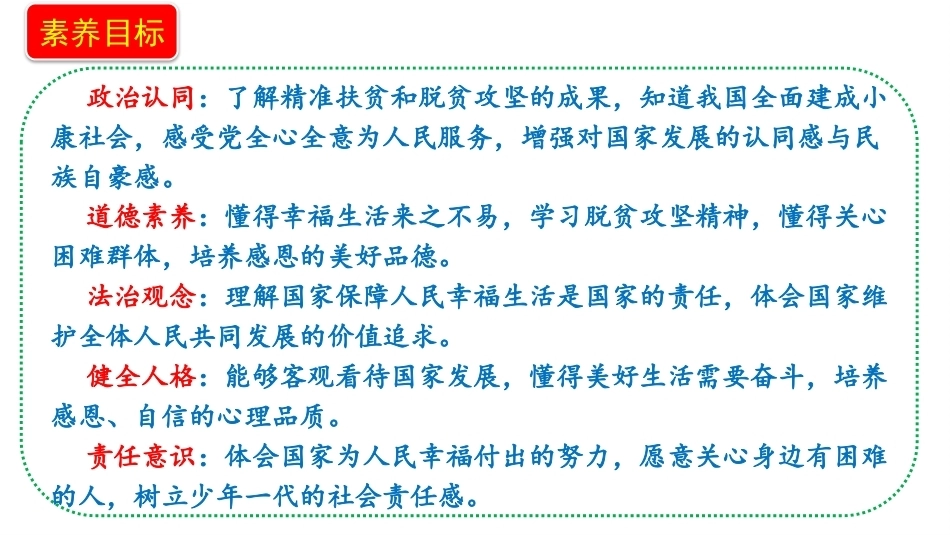 小学道德与法治新部编版五年级上册12.3《历史性成就——脱贫攻坚战取得全面胜利》教学课件（2026秋）.pptx_第2页