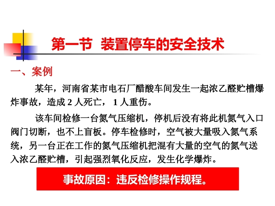 化工安全生产与环保技术（第二版）：第9章化工装置检修的安全技术PPT教学课件.pptx_第2页
