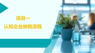 企业纳税实务：认知企业纳税流程PPT教学课件.pptx