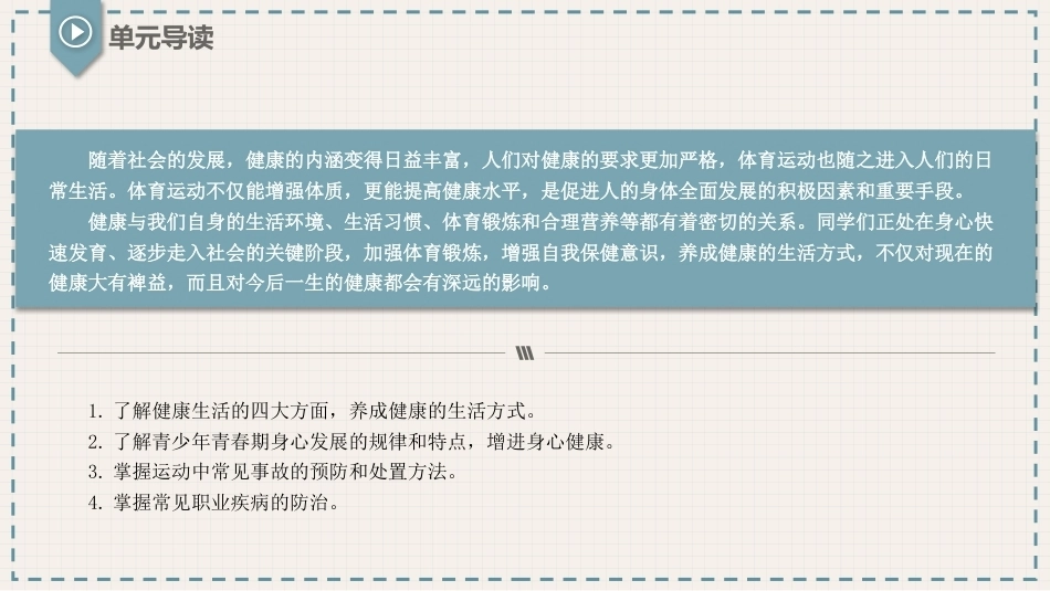 体育与健康(中职)：体育促进健康PPT教学课件.pptx_第2页