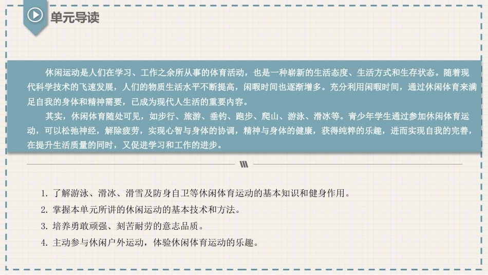 体育与健康(中职)：休闲户外运动PPT教学课件.pptx_第2页