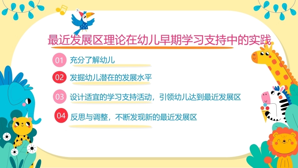 幼儿早期学习支持：最近发展区理论在幼儿早期学习支持中的实践PPT教学课件.pptx_第2页