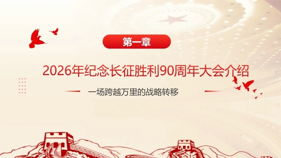 完整版纪念中国工农红军长征胜利90周年大会精神PPT.ppt_第3页