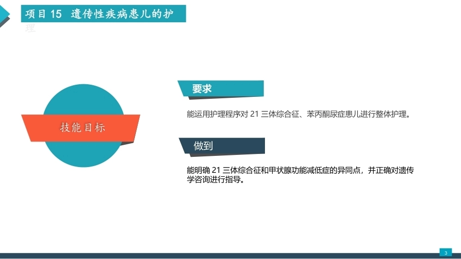 儿童护理：遗传性疾病患儿的护理PPT教学课件.pptx_第3页