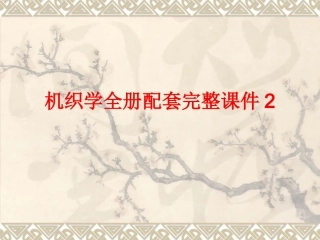 机织学全册配套完整课件2.ppt