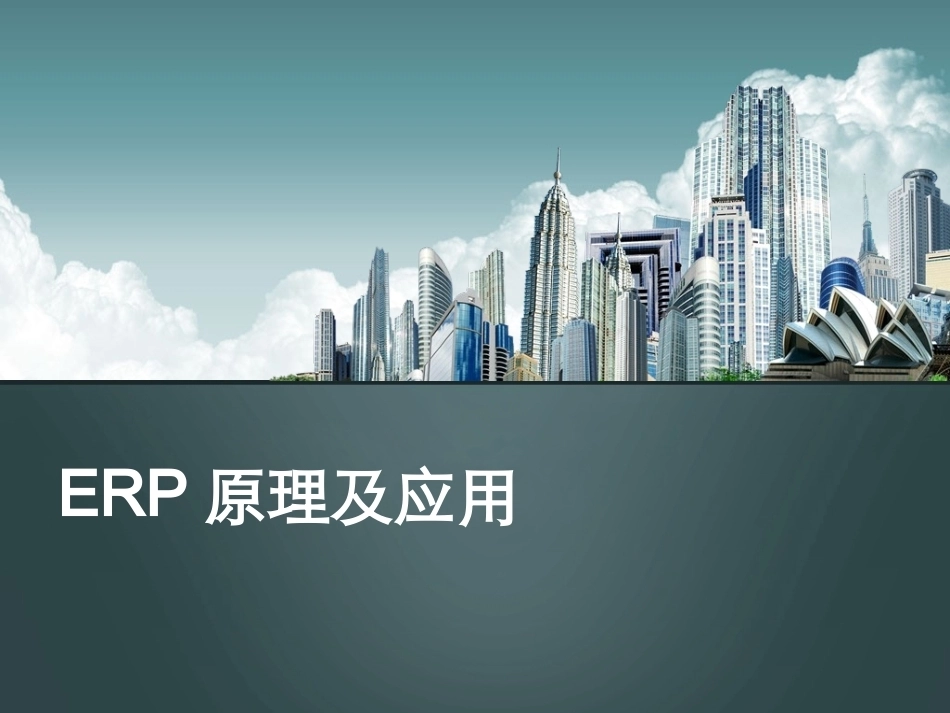 ERP原理及应用全册精品完整课件1.ppt_第2页