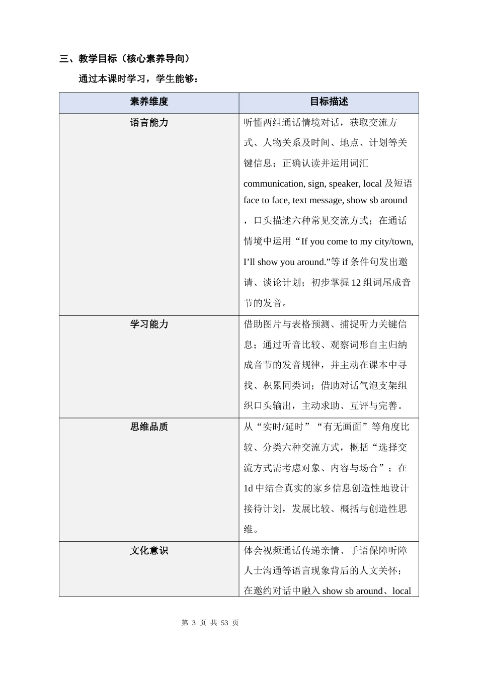 【新教材】人教版（2024）八年级上册英语Unit 8 Let's Communicate!教案（共5课时）.docx_第3页