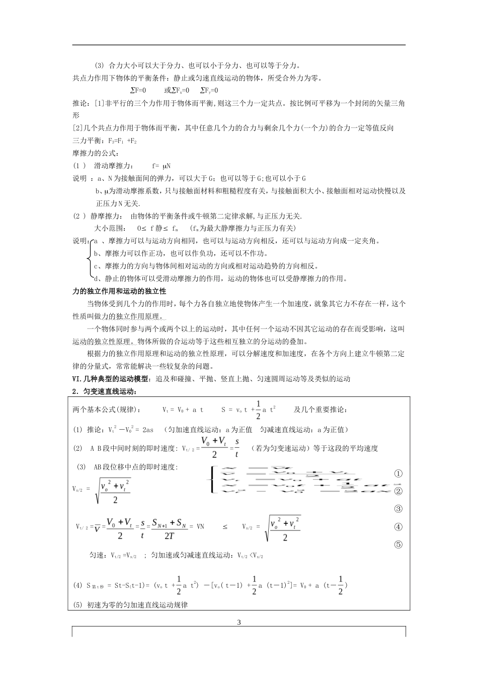 高考物理基本知识点详细归纳.doc_第3页