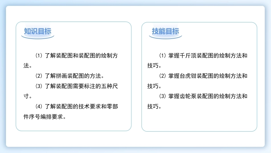 机械CAD技术项目教程（AutoCAD 2023）：绘制装配图PPT教学课件.pptx_第2页