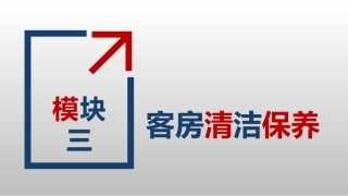 客房服务与管理第2版 ：客房的清洁保养PPT教学课件.pptx