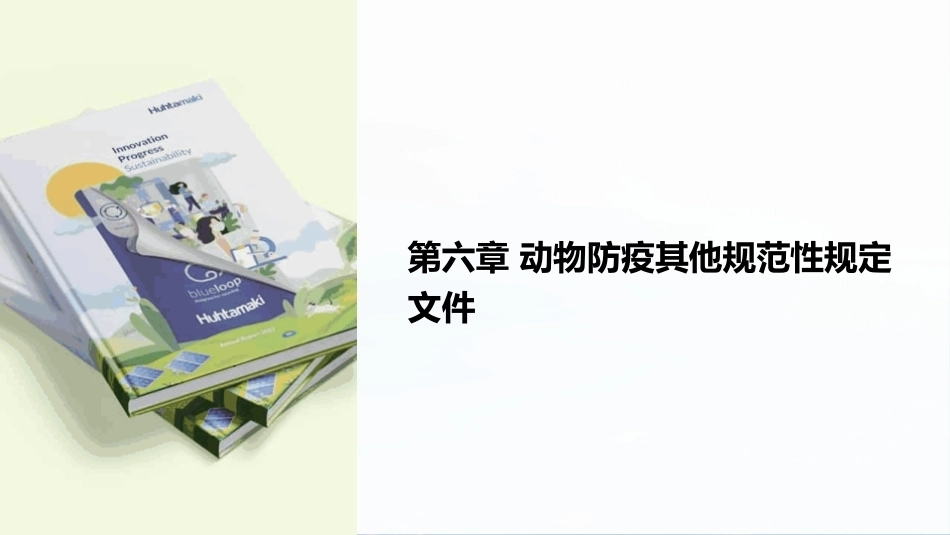 兽医法规：动物防疫其他规范性规定文件PPT教学课件.pptx_第1页