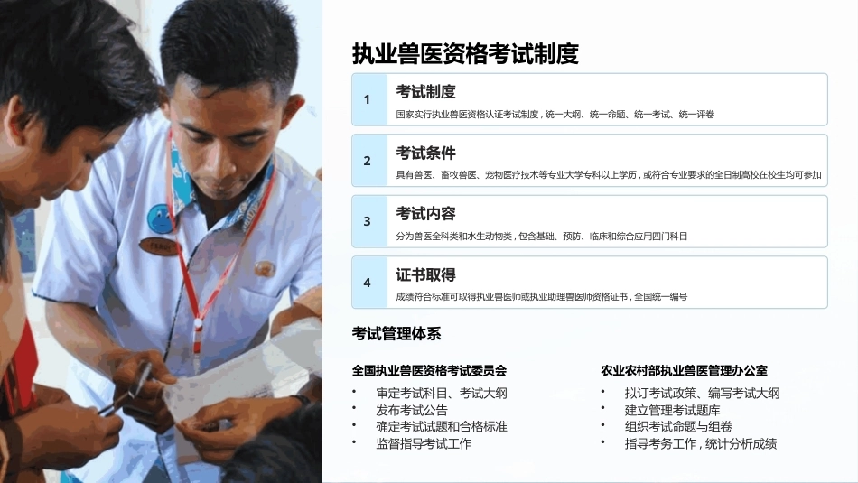 兽医法规：执业兽医和乡村兽医管理办法、动物诊疗机构管理制度PPT教学课件.pptx_第3页