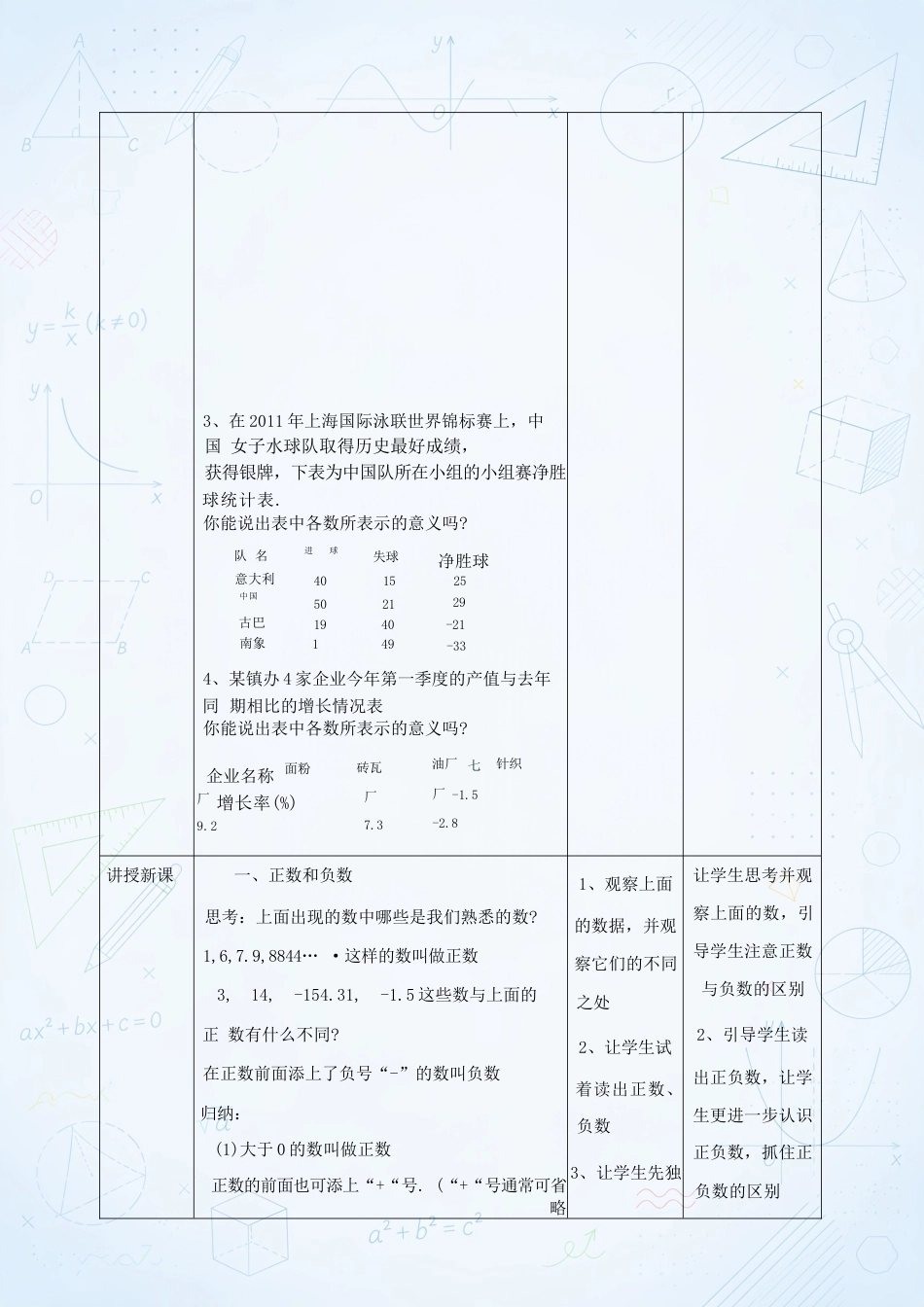 新沪科版初中数学七年级上册全册教案合集（2025年）.docx_第3页