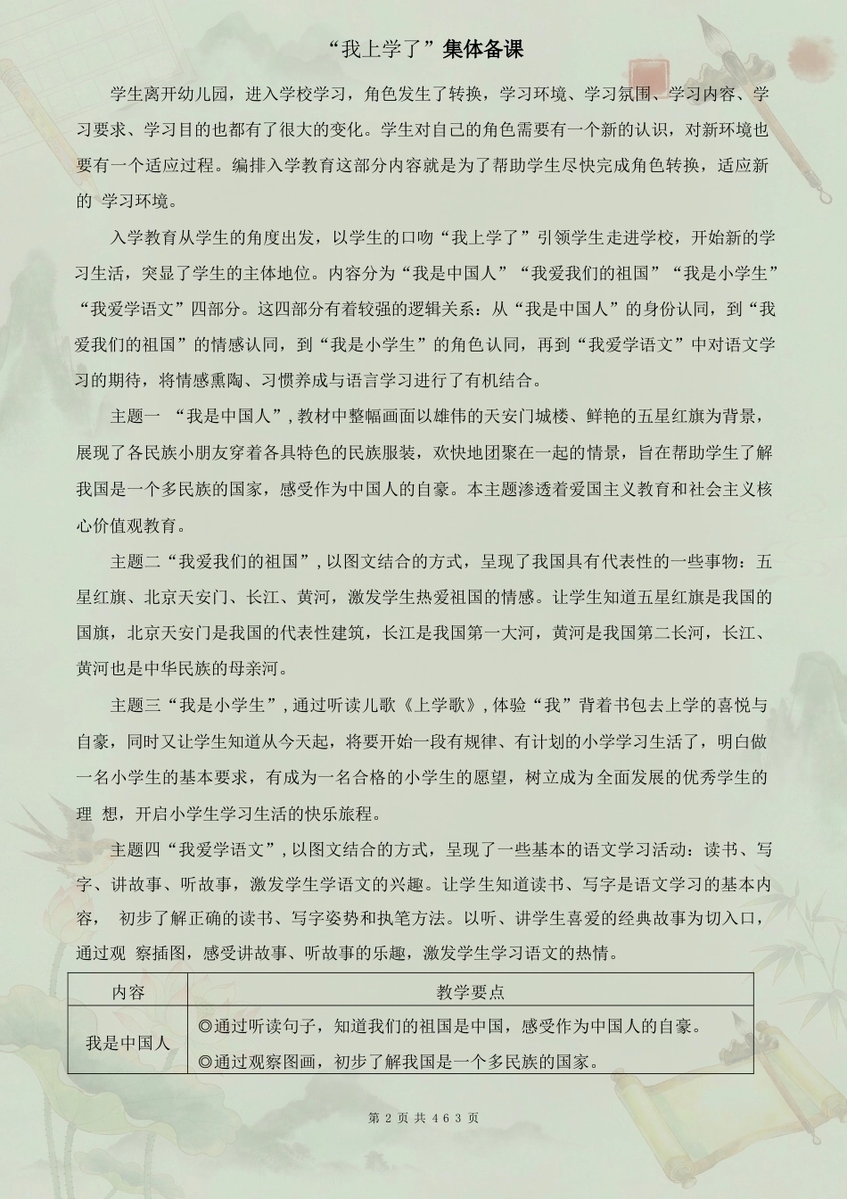 部编版小学语文一年级上册全册教案合集（2025年秋）.docx_第2页