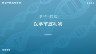 病原生物与免疫学：医学节肢动物PPT教学课件.pptx