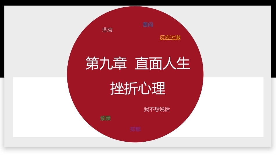 大学生心理健康教育：直面人生-挫折心理PPT教学课件.pptx_第1页