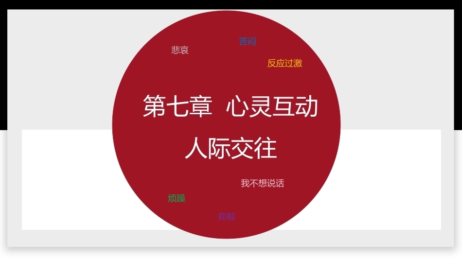 大学生心理健康教育：心灵互动-人际交往PPT教学课件.pptx_第1页