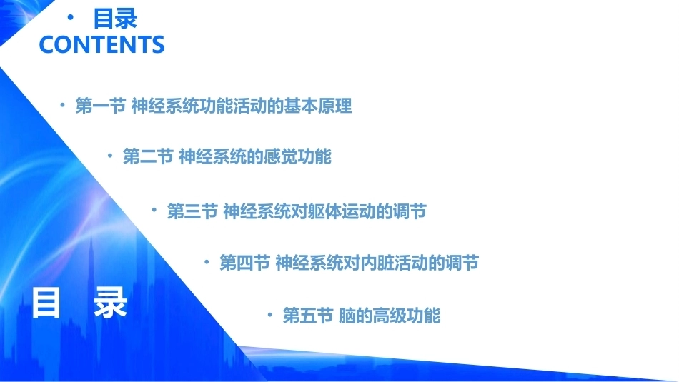 生理学(护理专业)：神经系统的功能PPT教学课件.pptx_第2页